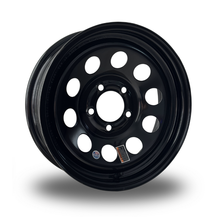 14x5.5 5-4.5 IWC Black Modular Trailer Wheel