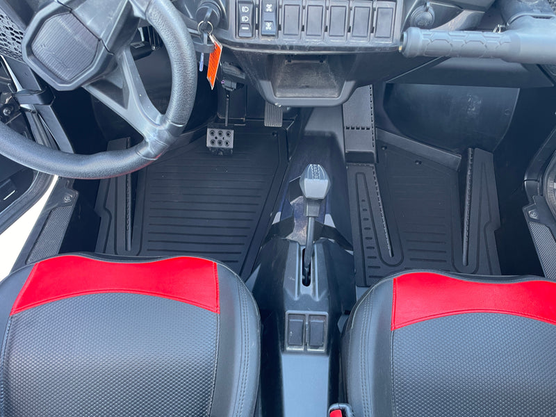 2024-2026 Polaris RZR XP/XP 4 Terick Solutions Rubber Floor Mats