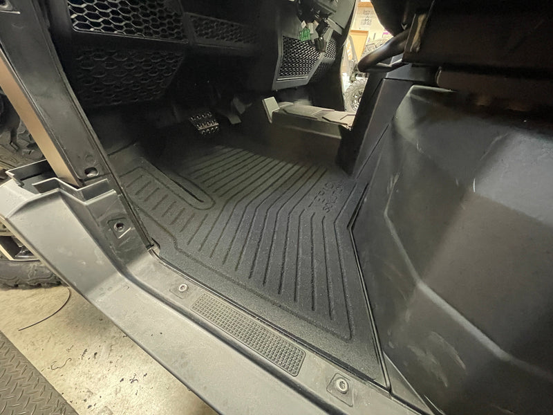 2024-2026 Polaris Ranger XD 1500 Terick Solutions Rubber Floor Mats