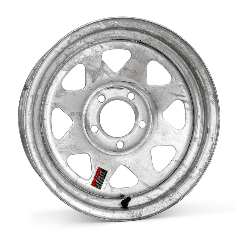 13x4.5 5 - 4.5 Galvanized Spoke Trailer Wheel - Tires Fast