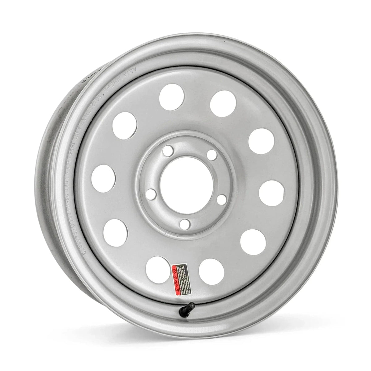 15x5 5 - 4.5 Silver Modular Trailer Wheel - Tires Fast