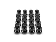 16 Pack 10x1.25 ATV/UTV Black Lug Nuts w Key - Tires Fast