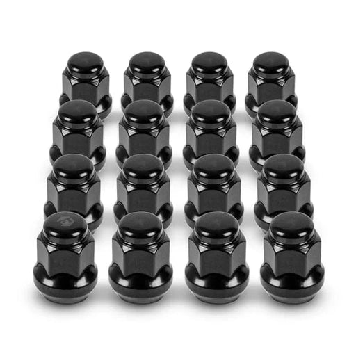 16 Pack 10x1.25 ATV/UTV Black Lug Nuts w Key - Tires Fast