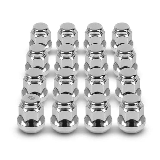 16 Pack 10x1.25 ATV/UTV Chrome Lug Nuts w Key - Tires Fast