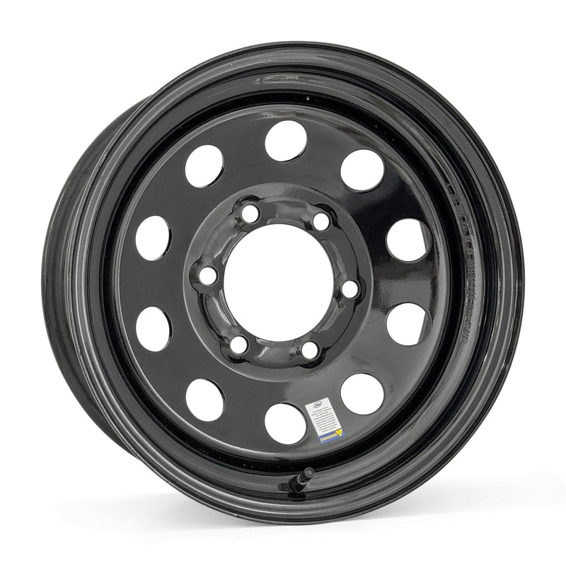 16x6 6 - 5.5 Black Modular Trailer Wheel - Tires Fast