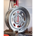 Tow-Rite 16x6 galvanized steel spoke trailer wheel with 6-bolt pattern