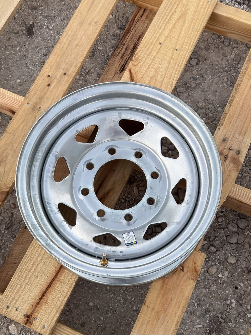 16x6 8 - 6.5 Galvanized Spoke Trailer Wheel - Tires Fast