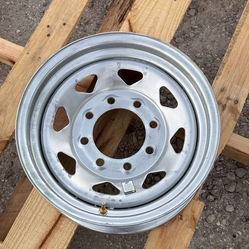 16x6 8 - 6.5 Galvanized Spoke Trailer Wheel - Tires Fast