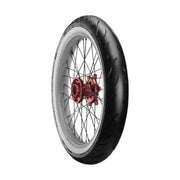 MT90B16 Avon Cobra Chrome White Sidewall Front