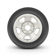 2003 - 2012 Chevrolet Express 1500/2500/3500 LT245/75R16 Tire on 16" 6x139.7 Silver Steel Wheel - Tires Fast