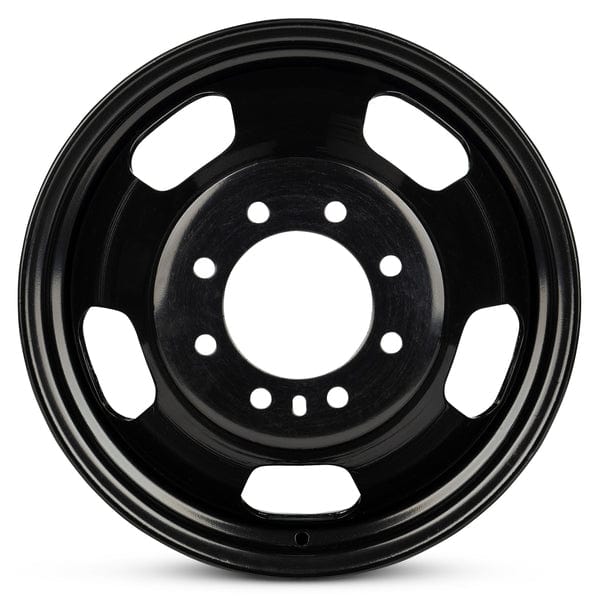 2003 - 2018 17x6 Dodge Ram 3500 DRW Black Steel Wheel - Tires Fast