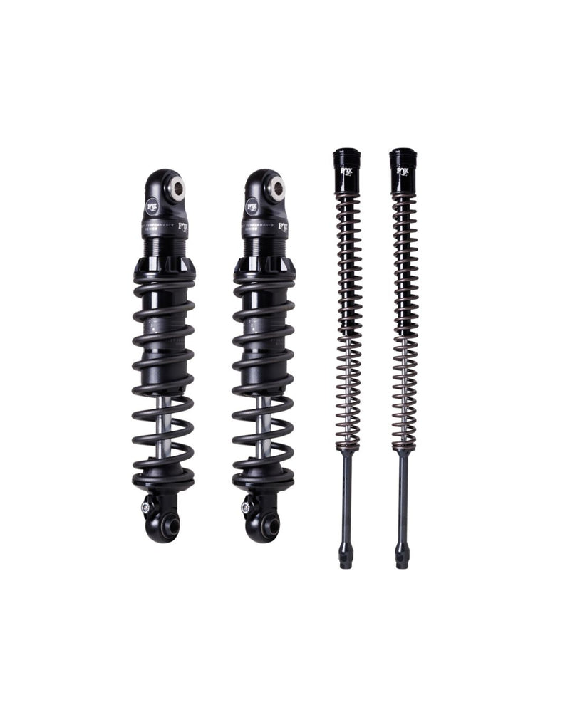 2014-2025 Harley-Davidson Touring Fox Complete Front and Rear Suspension Kit (GRIP 49mm Cartridges + IFP/QSR Rear Shocks)