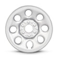 2009 - 2014 17x7.5 Chevrolet Express 1500 Silver Steel Wheel - Tires Fast