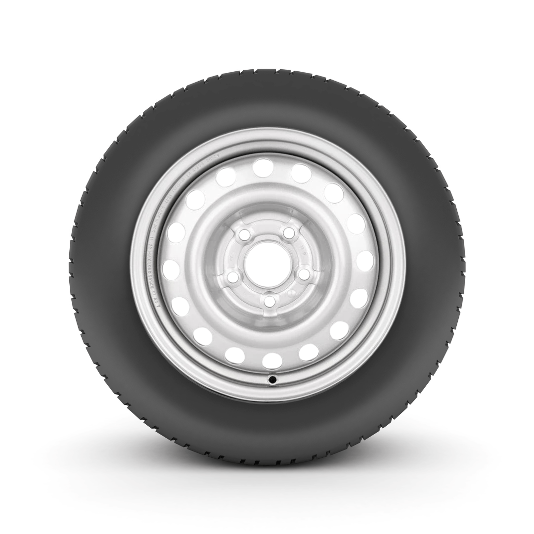2013-2023 Nissan NV200 Tire & Wheel - 185/60R15C (Silver) — Tires Fast
