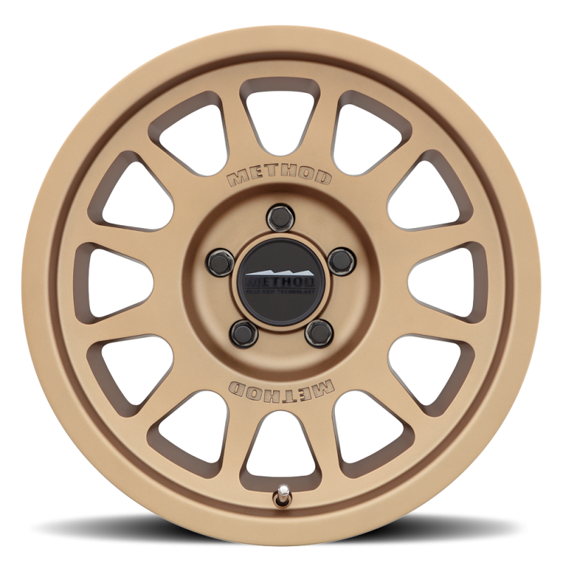 Method MR703 17x8.5 Method Bronze wheel for Jeep Wrangler JL