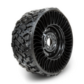 Michelin X Tweel UTV airless tire with poly-resin spokes and aggressive tread