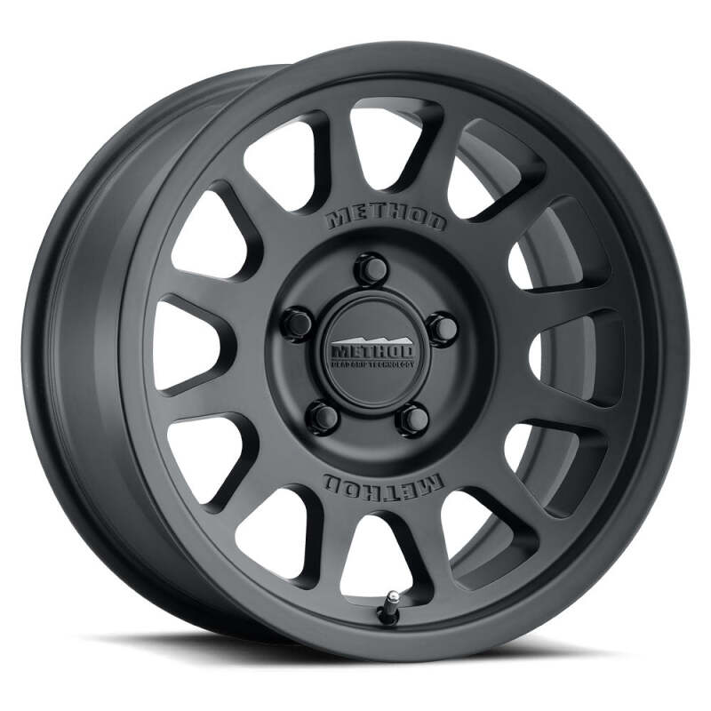 Method MR703 17x9 Matte Black wheel for Jeep Wrangler JL