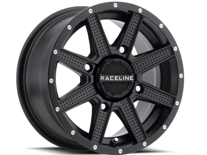 RACELINE HOSTAGE BLACK 12X7 4X110 (5+2) +10mm