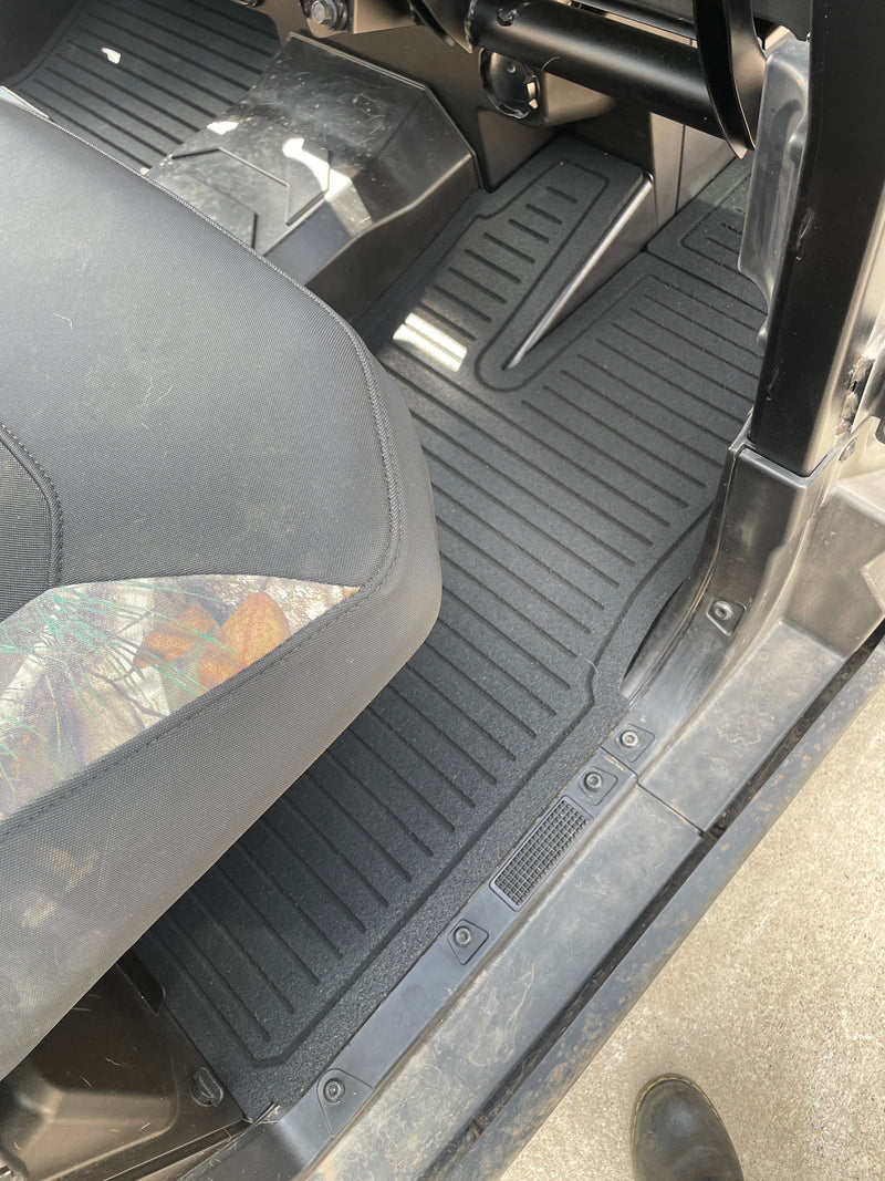 2024-2026 Polaris Ranger XD 1500 Terick Solutions Rubber Floor Mats