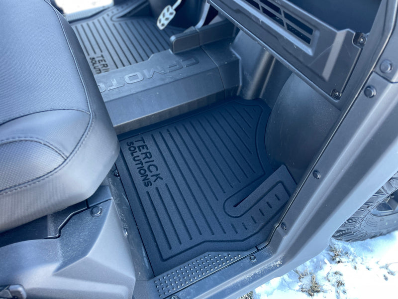 2022-2025 CFMOTO UFORCE 600 Terick Solutions Rubber Floor Mats