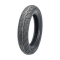 Bridgestone Exedra G703 N-Spec front motorcycle tire with bias-ply construction and blocky tread pattern