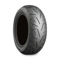 Bridgestone Exedra G852 rear motorcycle tire with directional chevron tread pattern