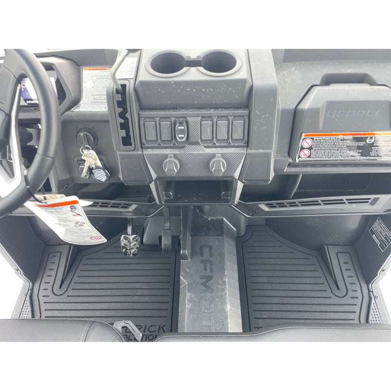 2025 CFMOTO UFORCE 800XL Terick Solutions Rubber Floor Mats