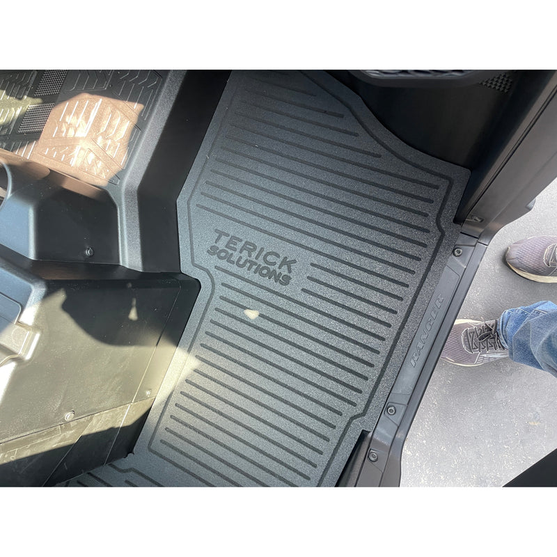 2018-2026 Polaris Ranger XP 1000 Terick Solutions Rubber Floor Mats