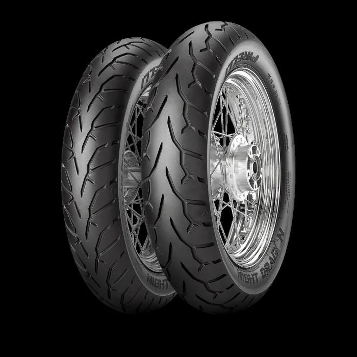 Pirelli Night Dragon 130/90B16 front tire for Indian Chief Bobber