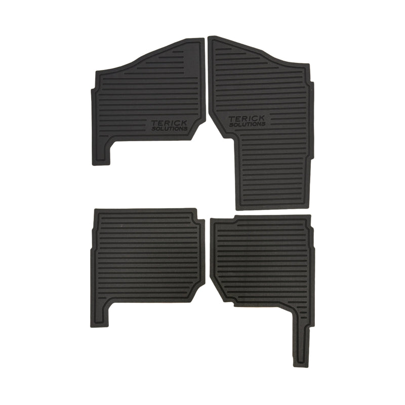 2018-2026 Polaris Ranger XP 1000 Terick Solutions Rubber Floor Mats