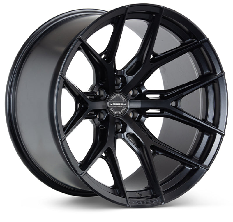 Vossen HF6-4 18x9 Satin Black wheel for Toyota Tacoma 2016-2023