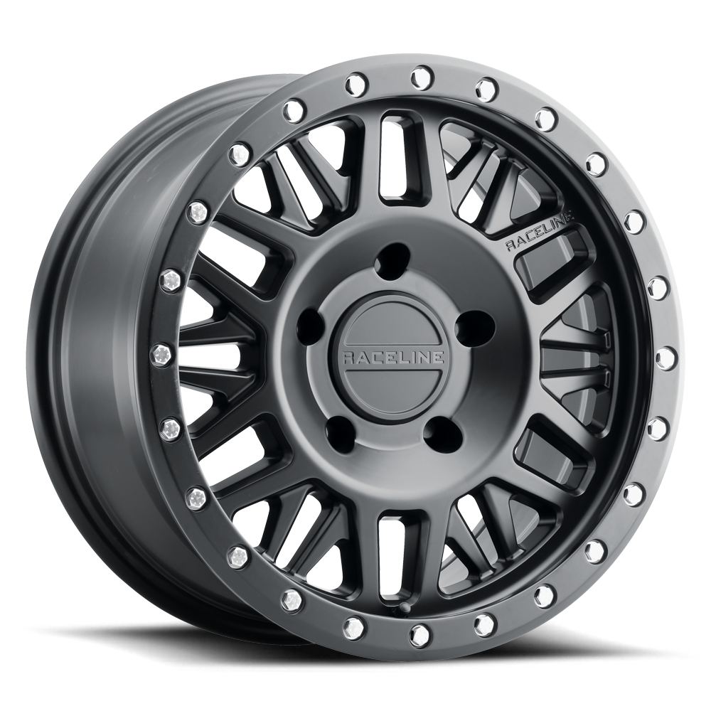 Raceline 951 Ryno 18x9 Satin Black wheel for Silverado 1500 and Sierra 1500