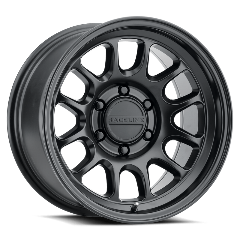 Raceline 958 Rogue 17x8.5 Satin Black wheel for Toyota Tacoma 2016-2023