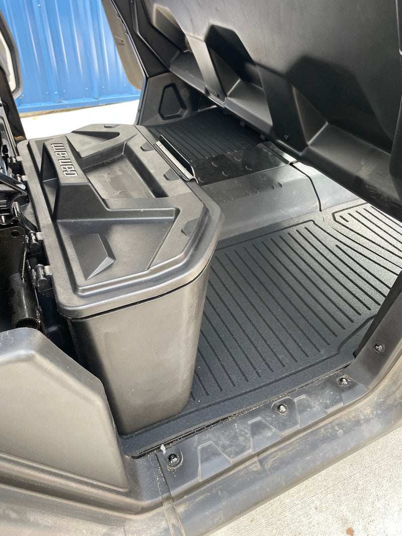 2016-2025 Can-Am Defender/Defender MAX Terick Solutions Rubber Floor Mats