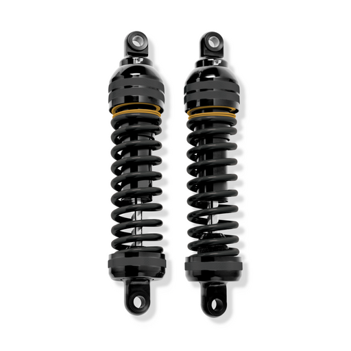 Progressive 944 Series Ultra Touring 13 inch shocks in black and gold for Harley-Davidson Touring, pair