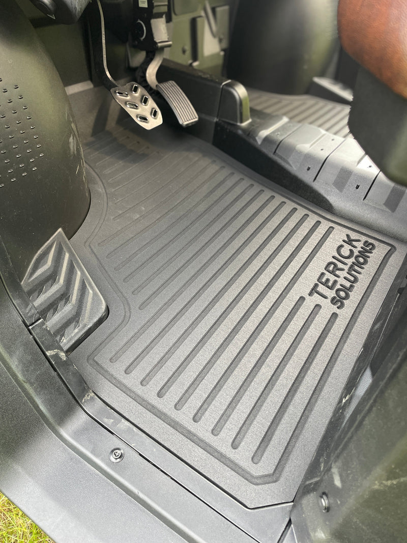2025-2026 CFMOTO UFORCE U10 XL Pro Terick Solutions Rubber Floor Mats