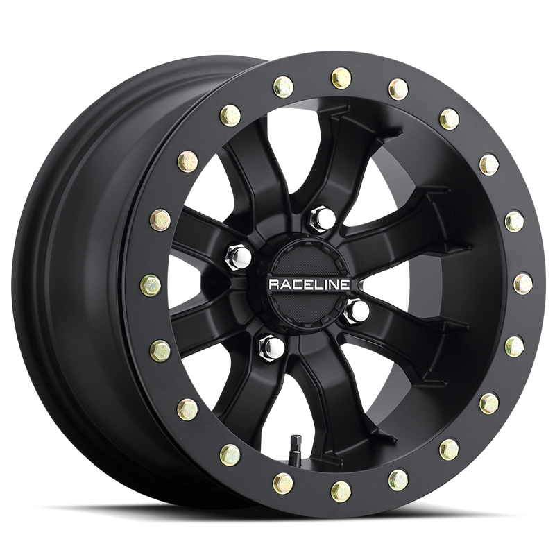 14x7 4x156 (4+3) Raceline BL Mamba Black