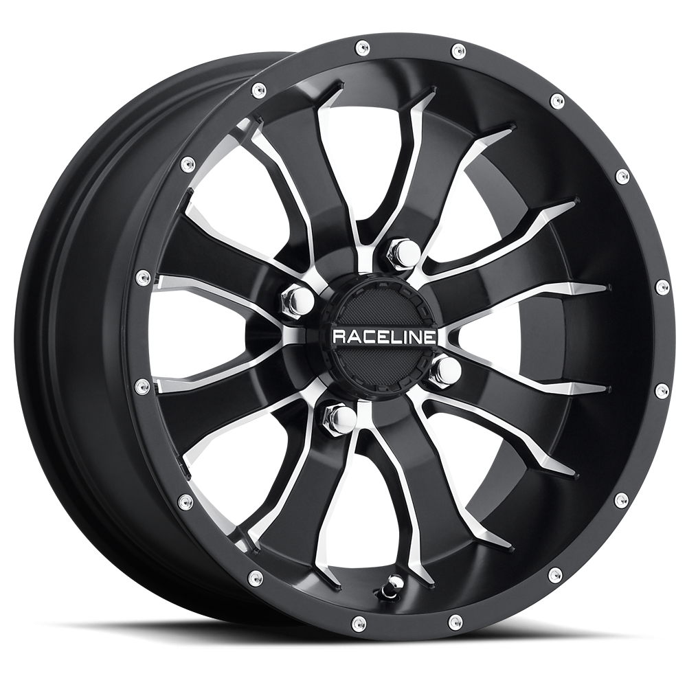 Raceline Mamba 15x7 4x137 (5+2) Black