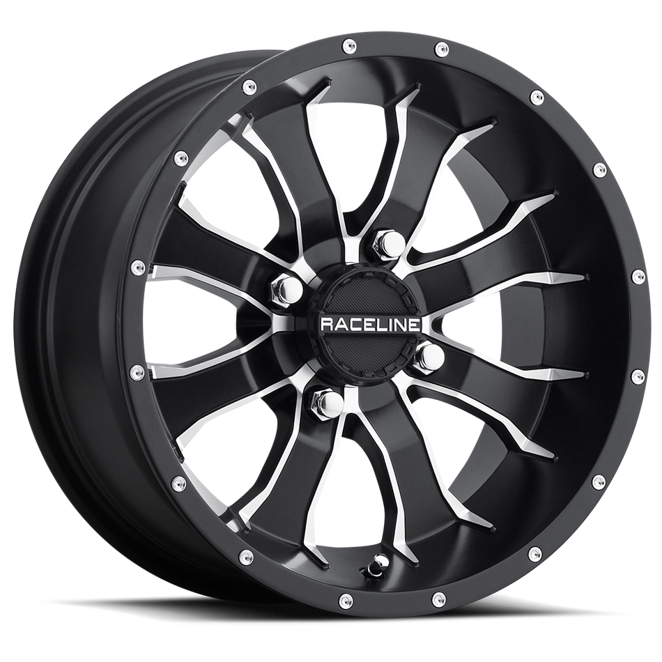 Raceline Mamba 14x7 4x110 (2+5) Black