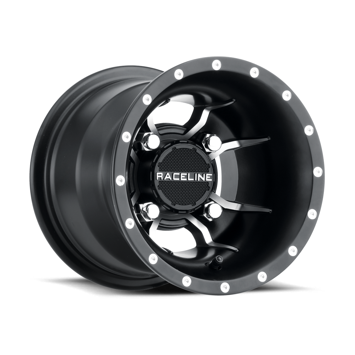 Raceline Mamba 14x7 4x110 (2+5) Black