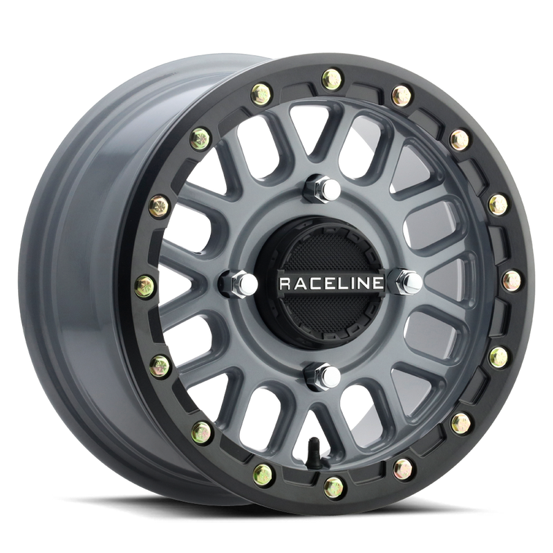 15x6 4x156 +40mm Raceline Podium Stealth Grey