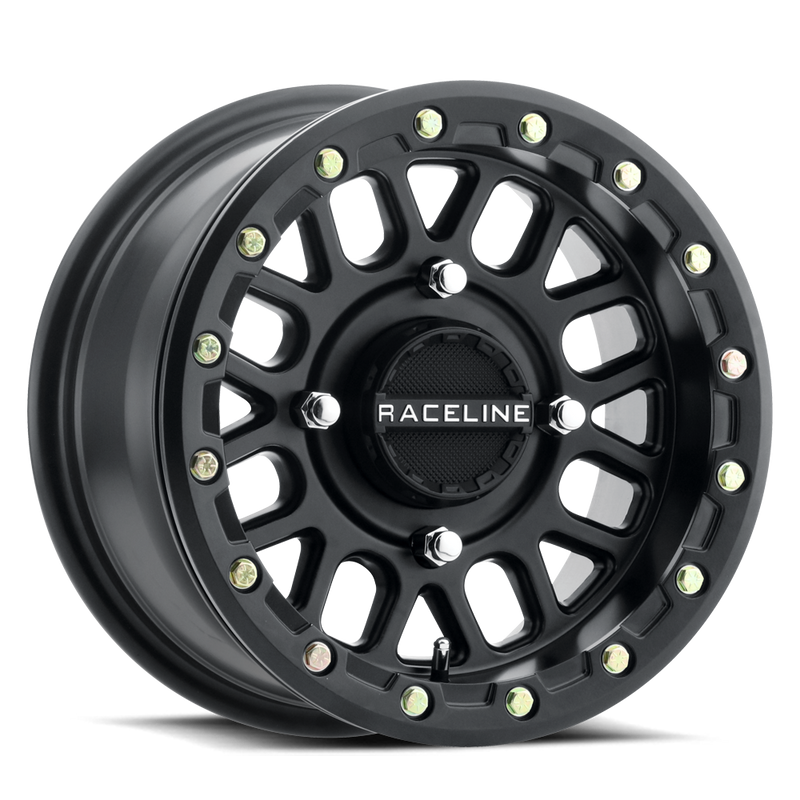 14x7 4x137 +10mm Raceline Podium Black