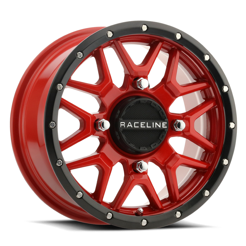 15x7 4x156 +10mm Raceline Krank Red