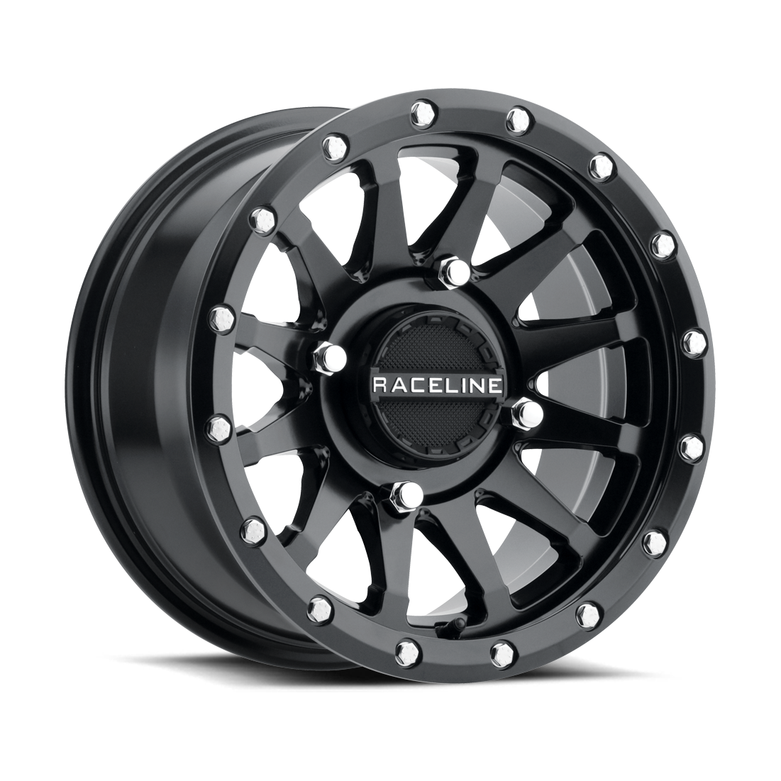 Raceline Trophy Black Wheel 14x7 4x110 +10mm ATV/UTV