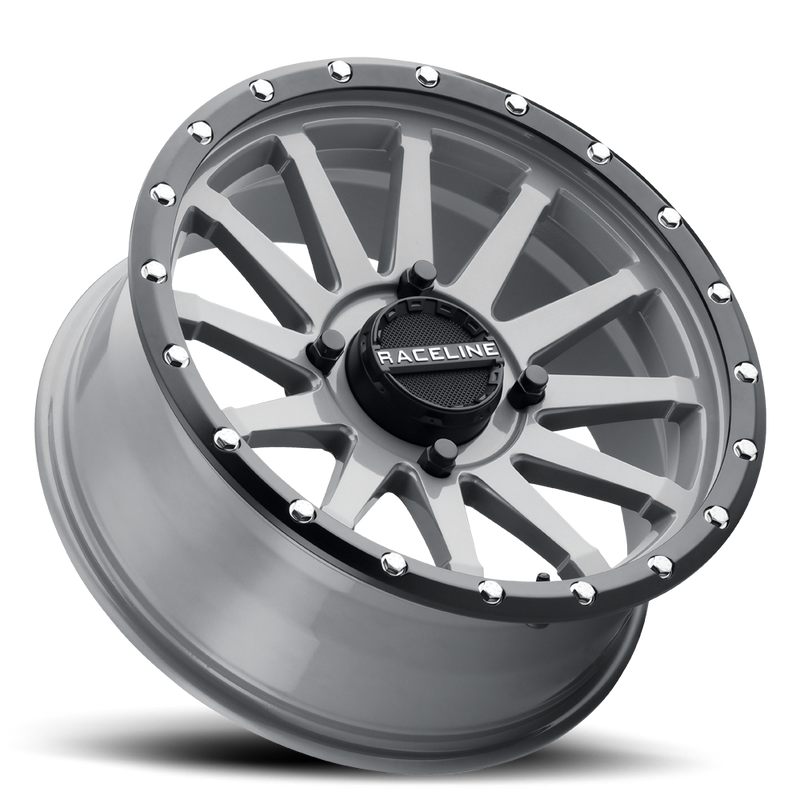 14x7 4x110 +10mm Raceline Trophy Stealth Grey