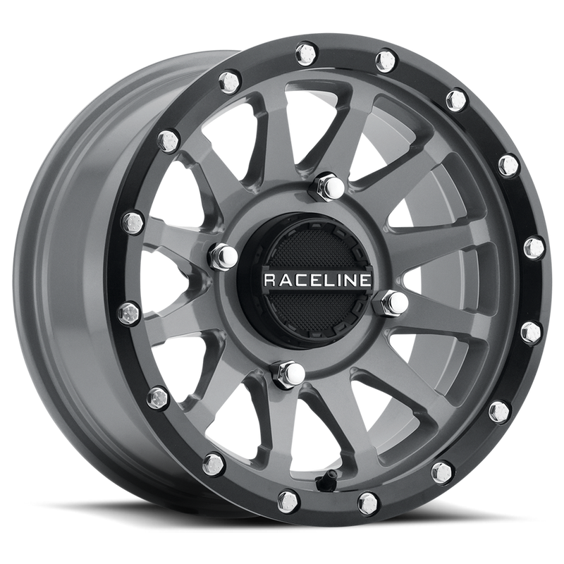 14x7 4x110 +10mm Raceline Trophy Stealth Grey