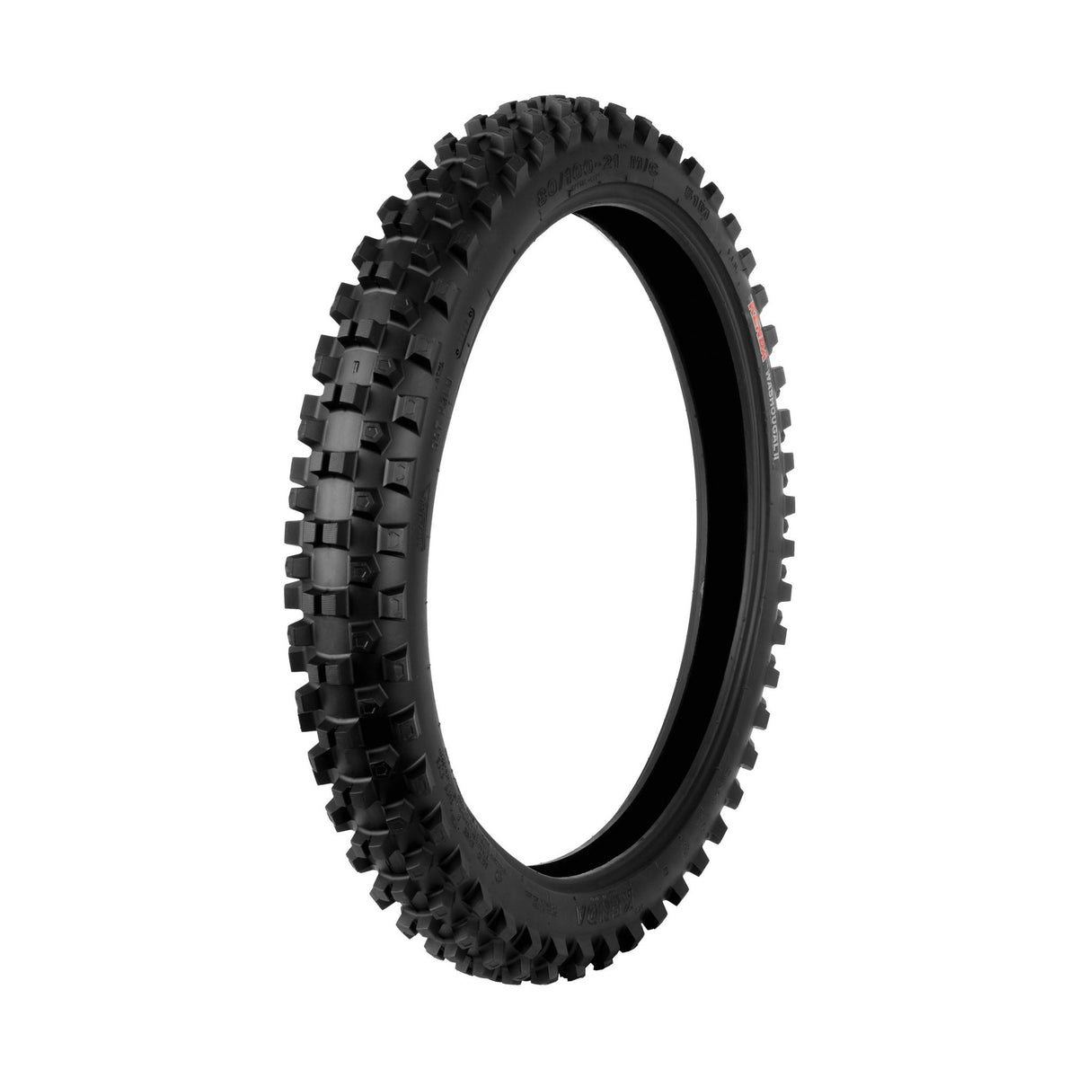 Kenda Washougal II tube-type front MX tire construction detail