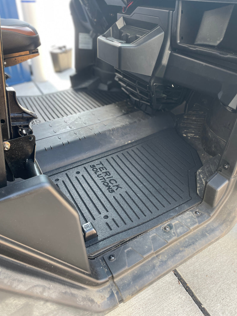 2016-2025 Can-Am Defender/Defender MAX Terick Solutions Rubber Floor Mats