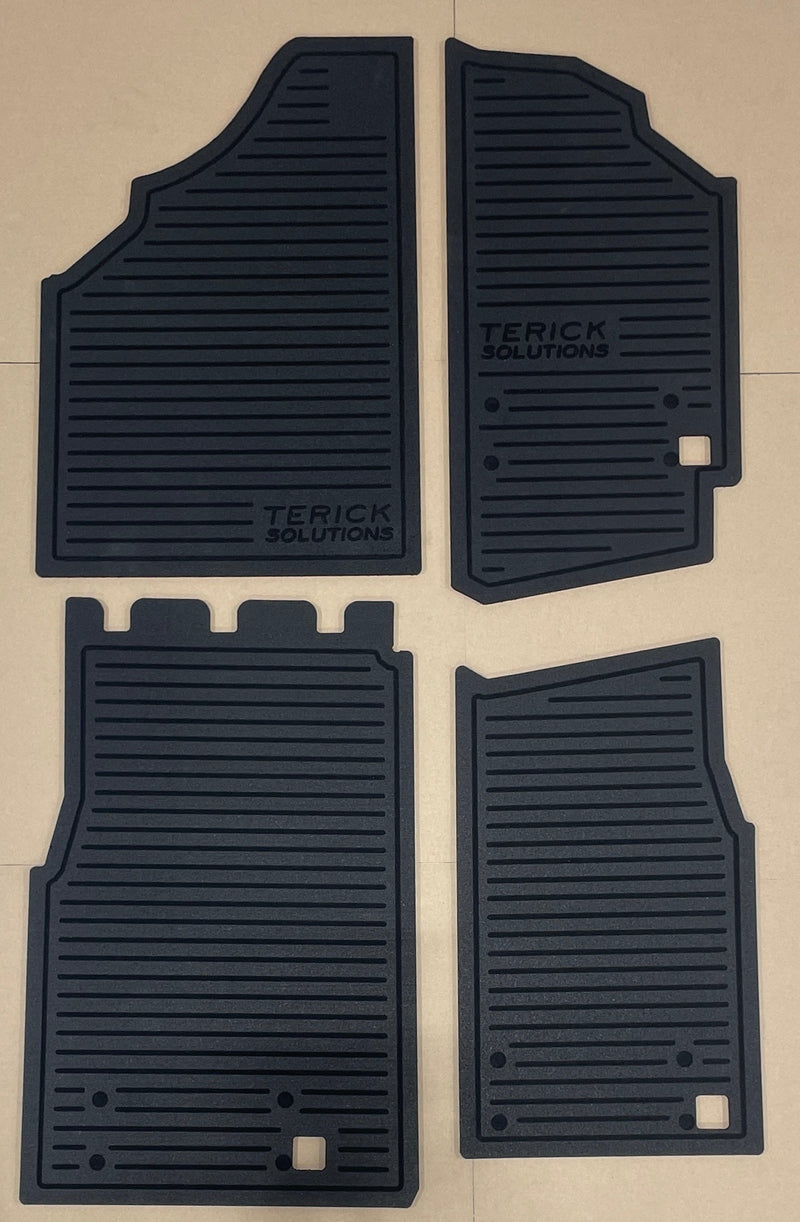 2016-2025 Can-Am Defender/Defender MAX Terick Solutions Rubber Floor Mats