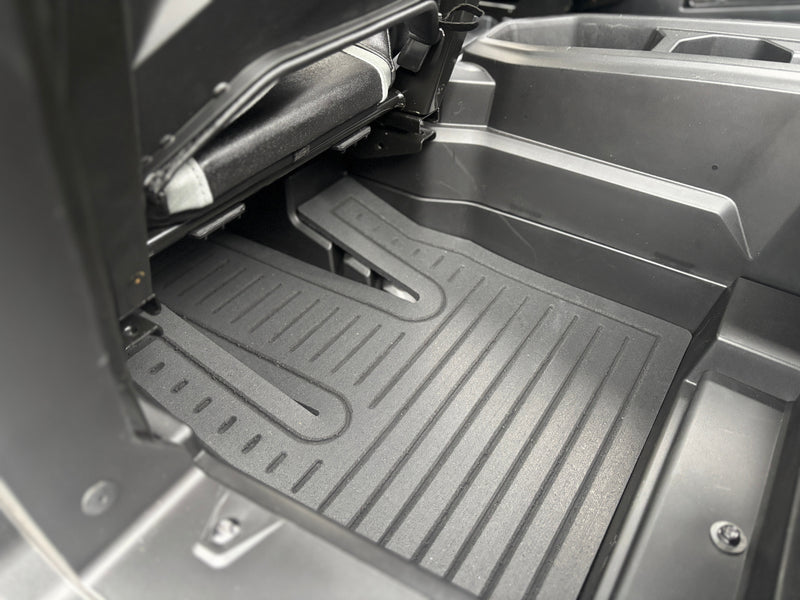 2018-2025 Can-Am Maverick Trail/Sport/Commander Terick Solutions Rubber Floor Mats